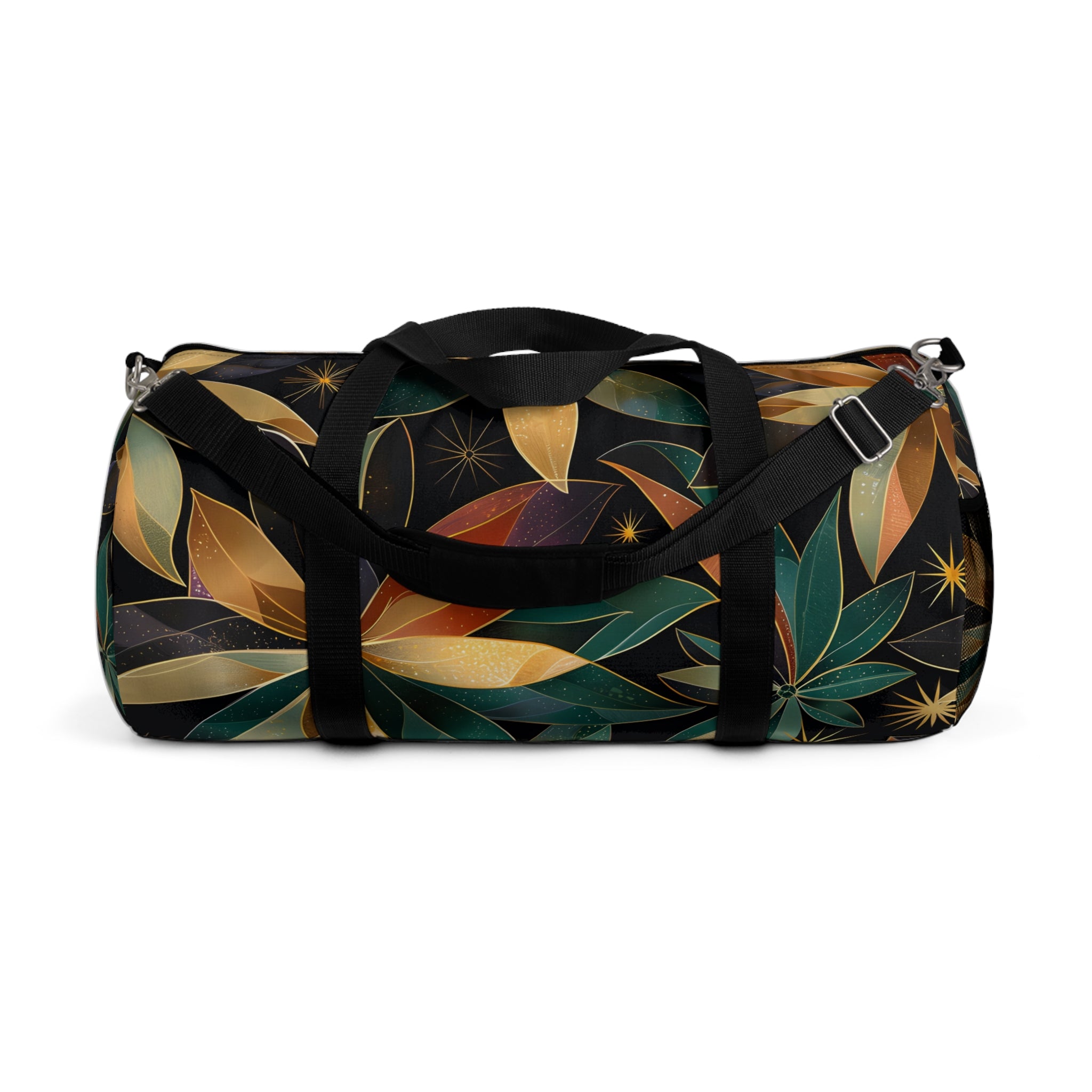 Midnight Celestial Bloom Duffel Bag