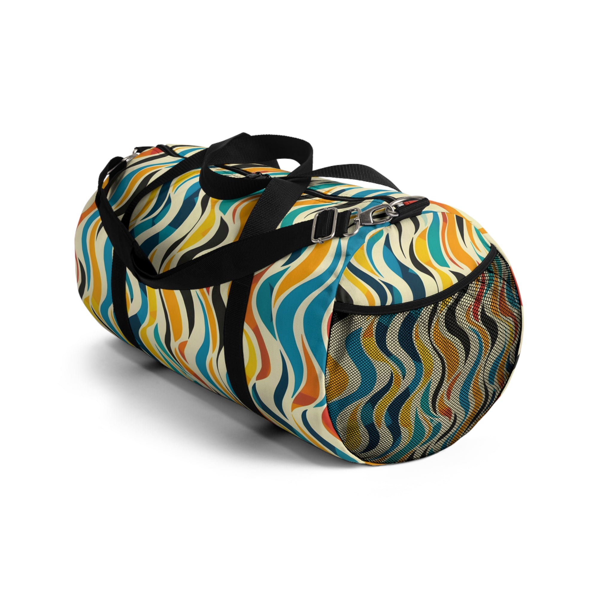 Harlequin Waves Duffel Bag