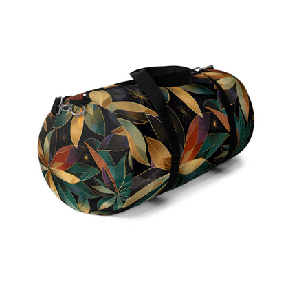 Midnight Celestial Bloom Duffel Bag