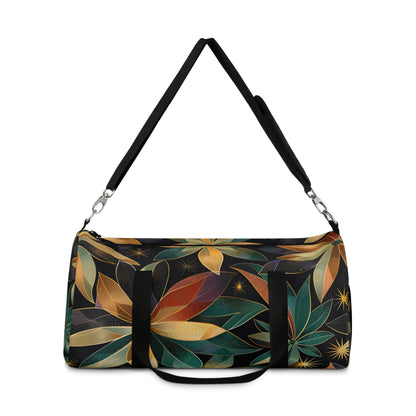 Midnight Celestial Bloom Duffel Bag