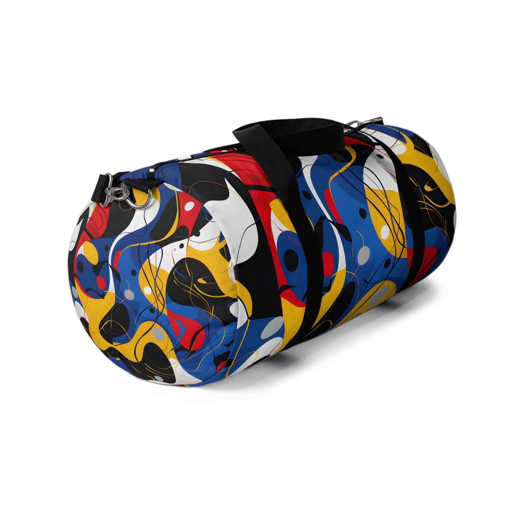 Abstract Blue Duffel Bag - Duffel Pro