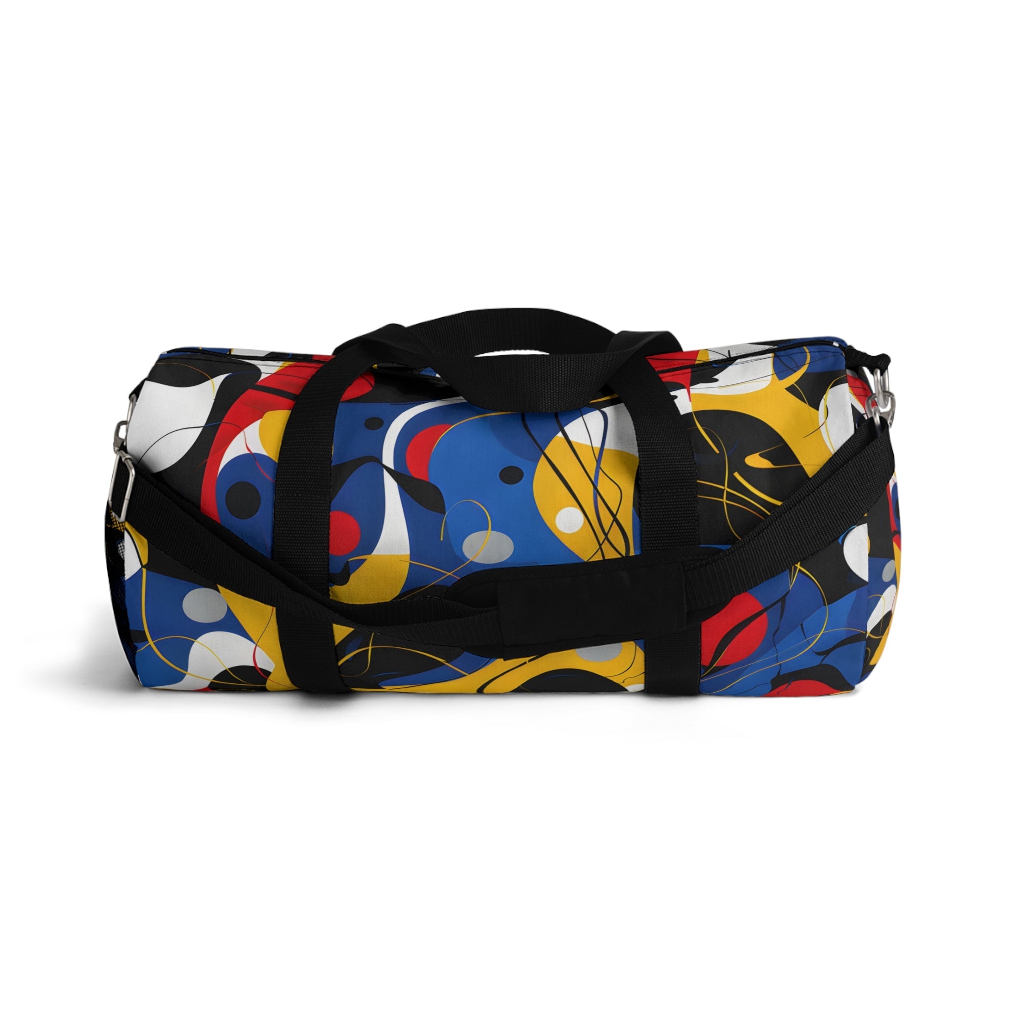 Abstract Blue Duffel Bag - Duffel Pro