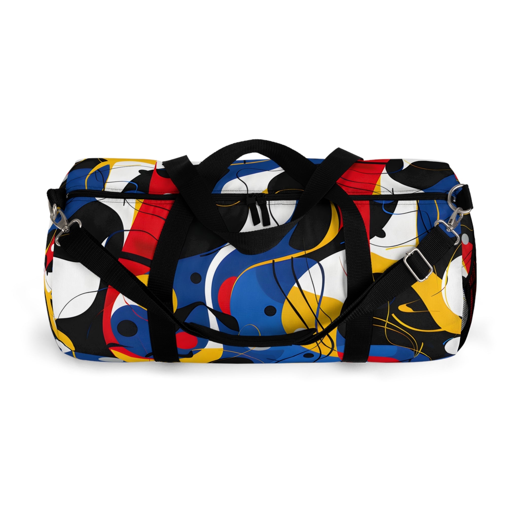 Abstract Blue Duffel Bag - Duffel Pro