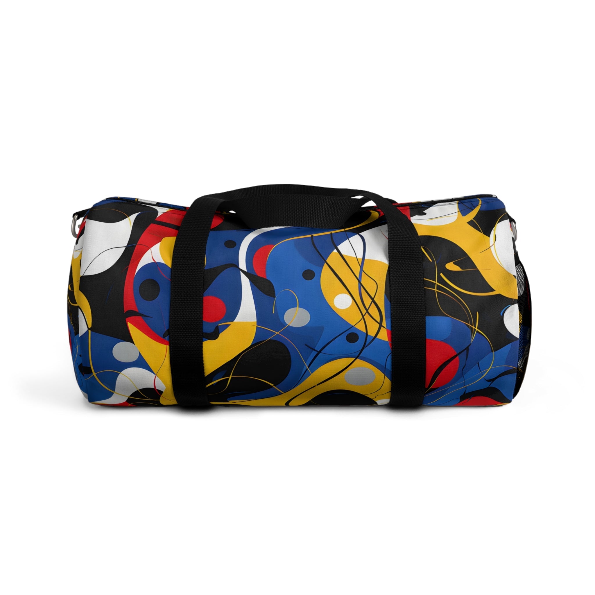 Abstract Blue Duffel Bag - Duffel Pro