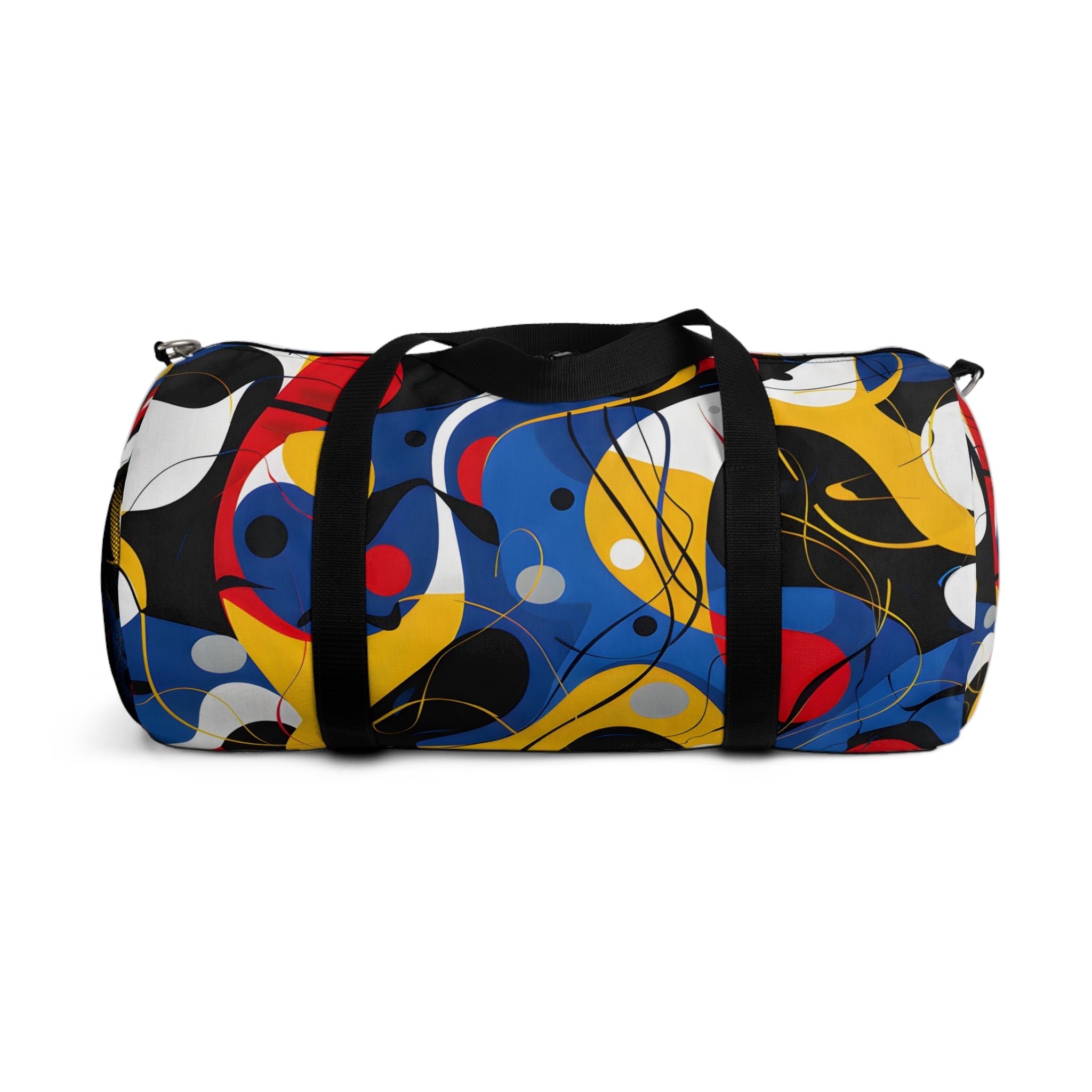 Abstract Blue Duffel Bag - Duffel Pro