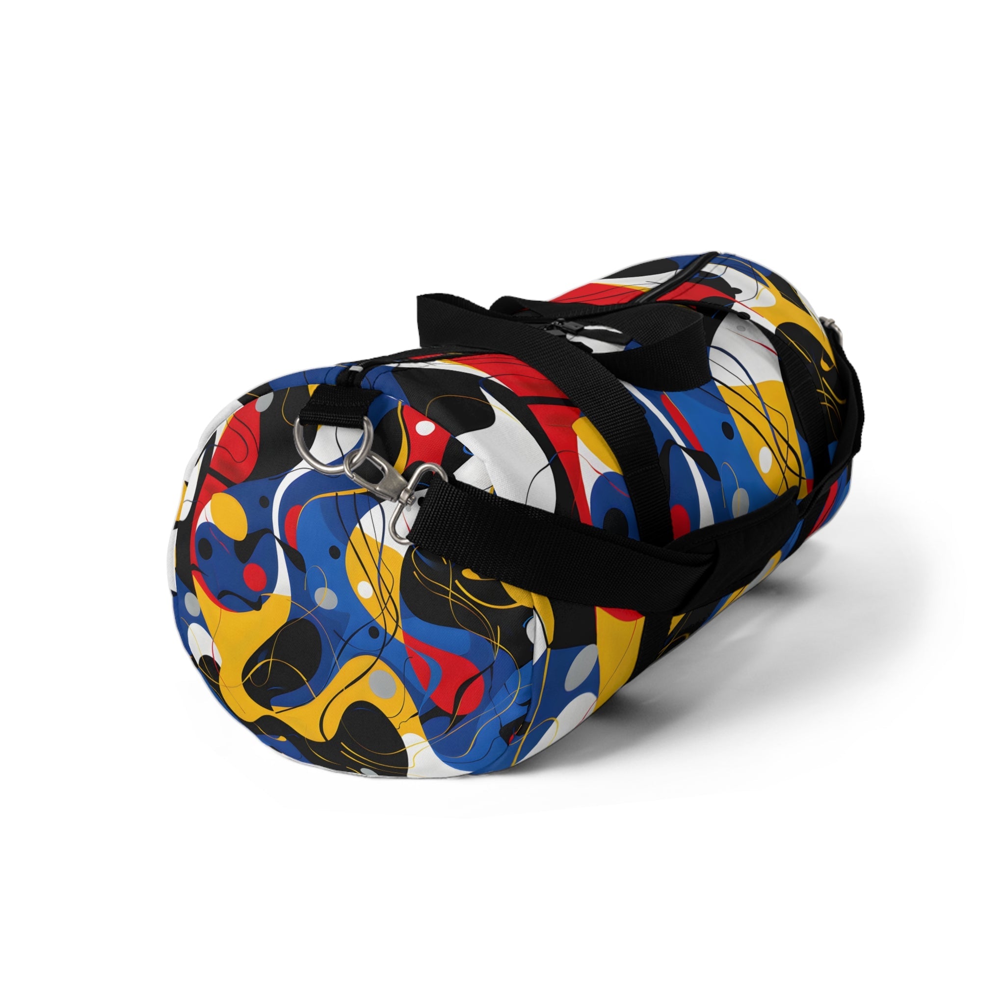 Abstract Blue Duffel Bag - Duffel Pro