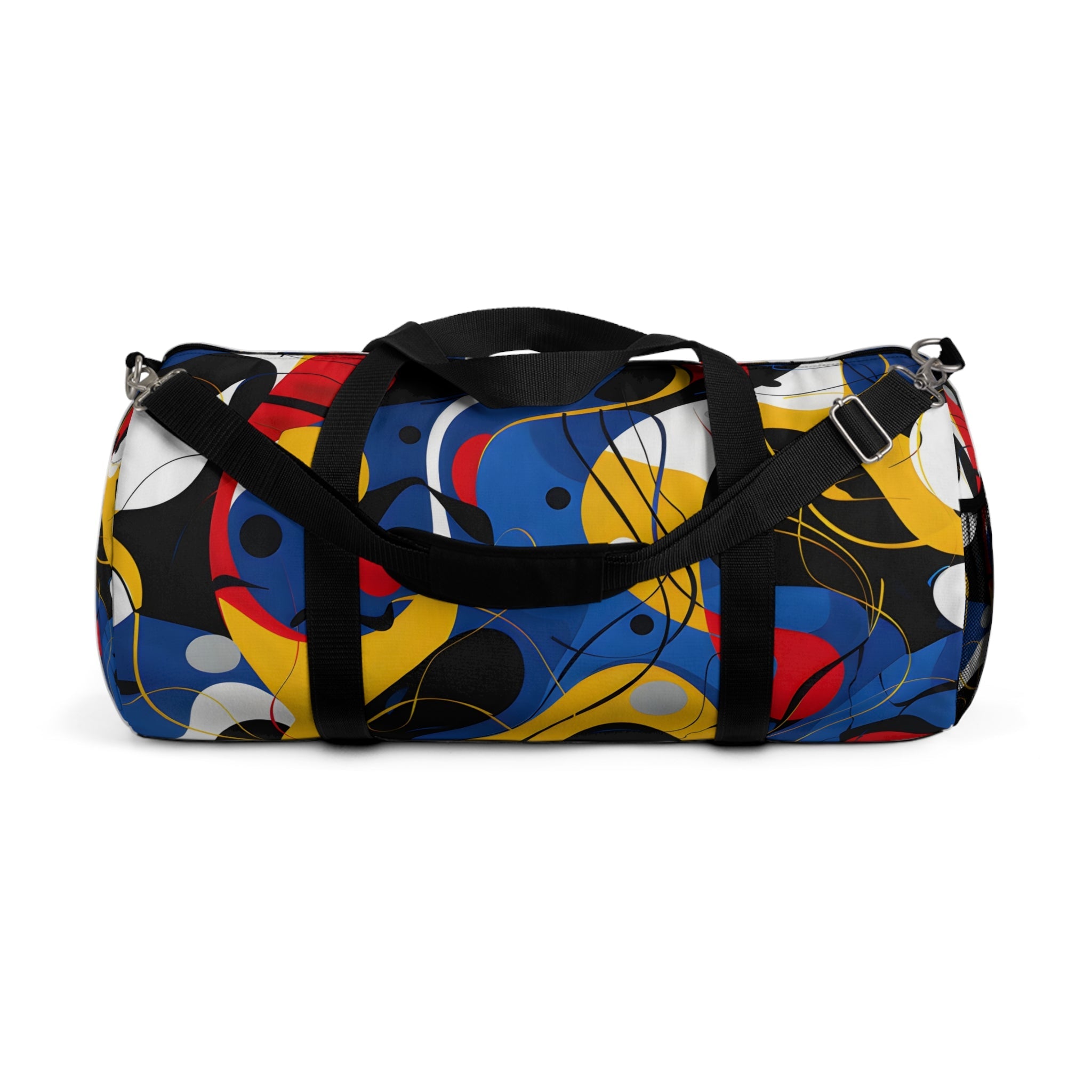 Abstract Blue Duffel Bag - Duffel Pro