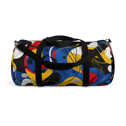 Abstract Blue Duffel Bag - Duffel Pro