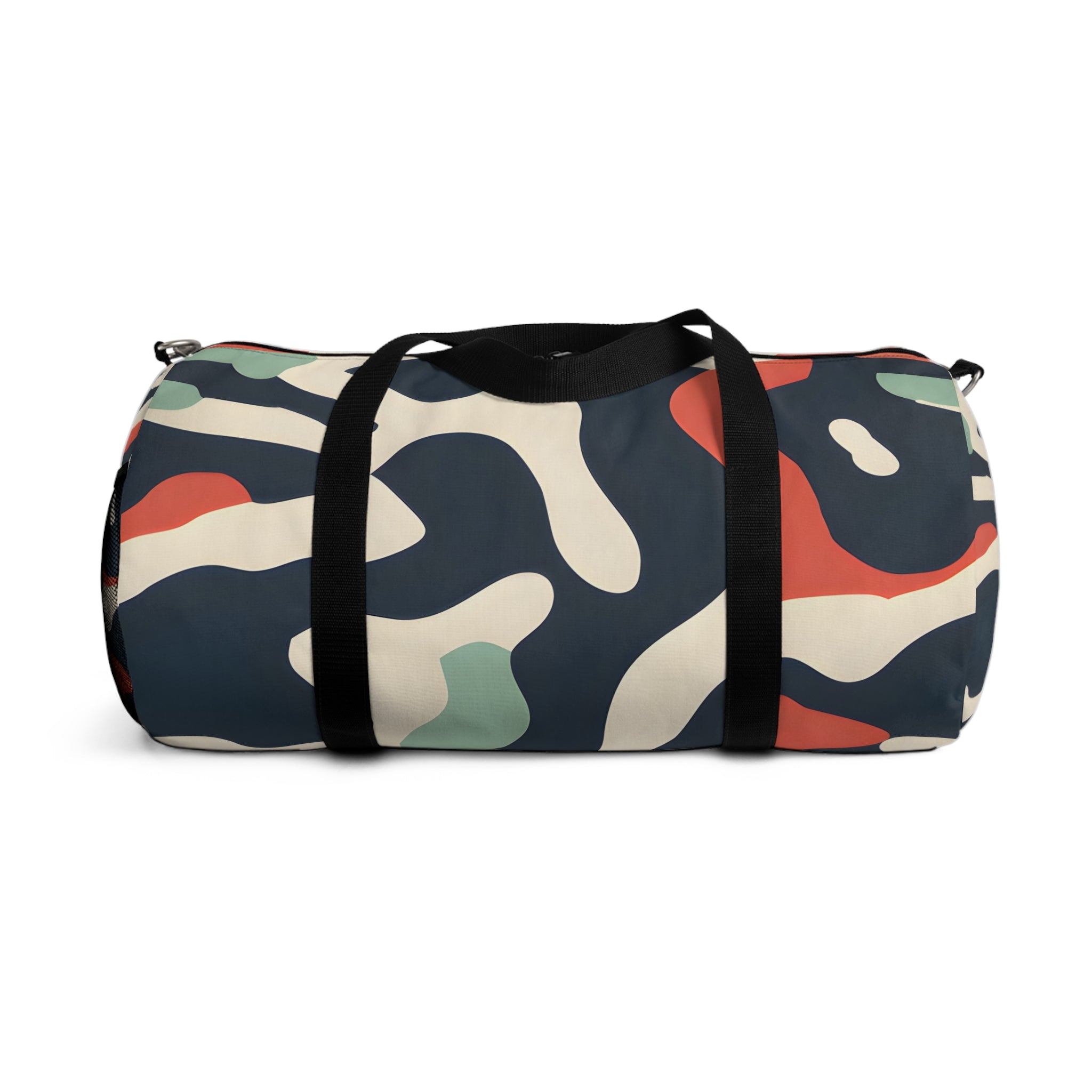 Abstract Navy Blue Journey Duffel Bag - Duffel Pro