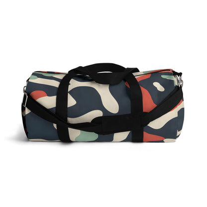 Abstract Navy Blue Journey Duffel Bag - Duffel Pro