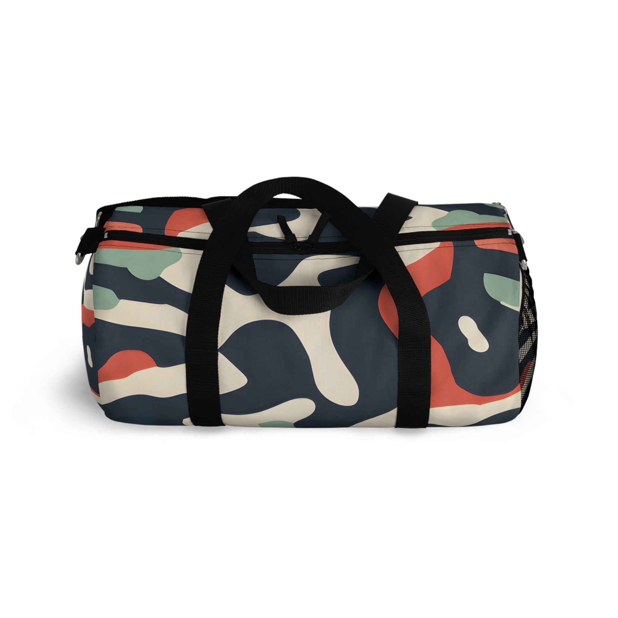 Abstract Navy Blue Journey Duffel Bag - Duffel Pro