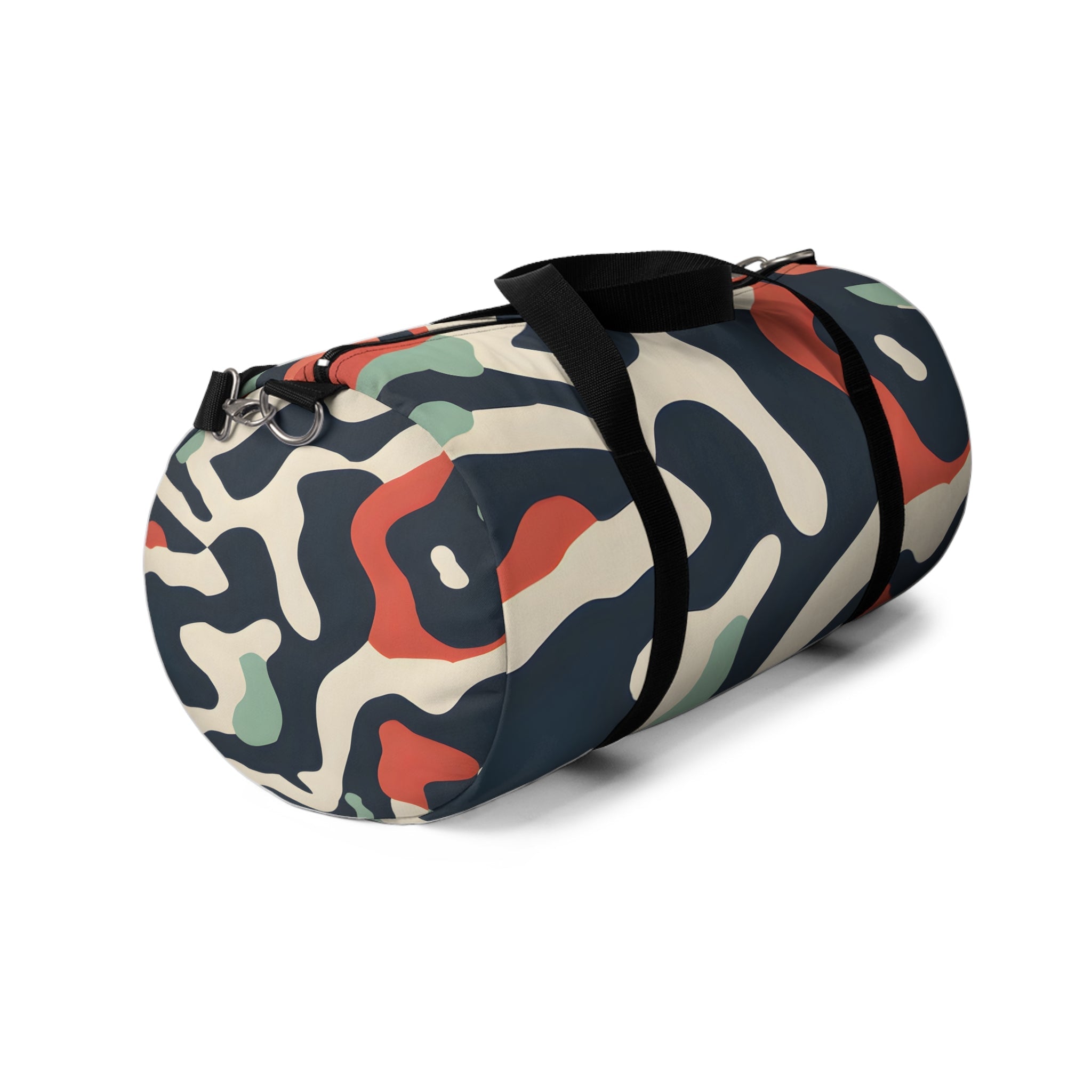 Abstract Navy Blue Journey Duffel Bag - Duffel Pro