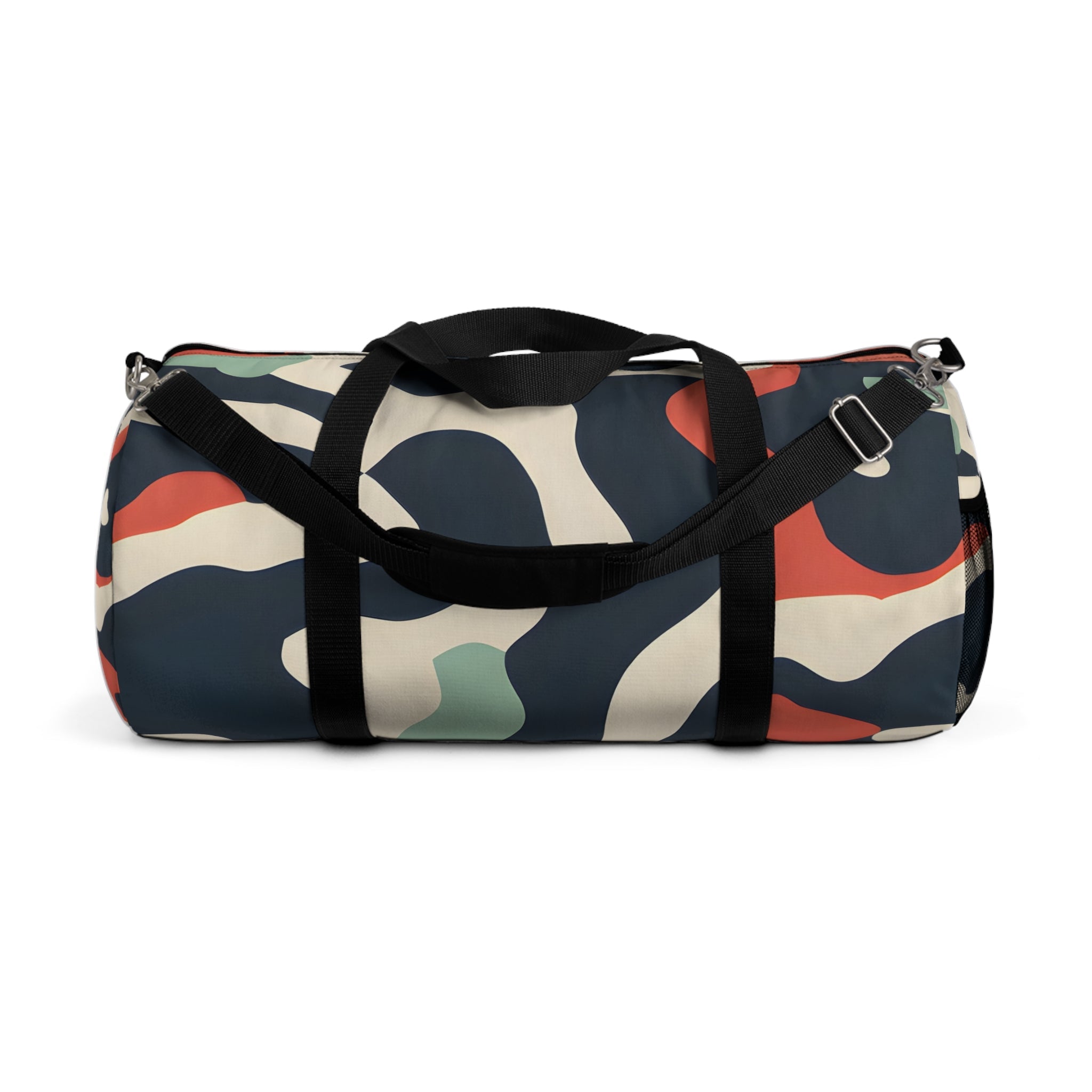 Abstract Navy Blue Journey Duffel Bag - Duffel Pro