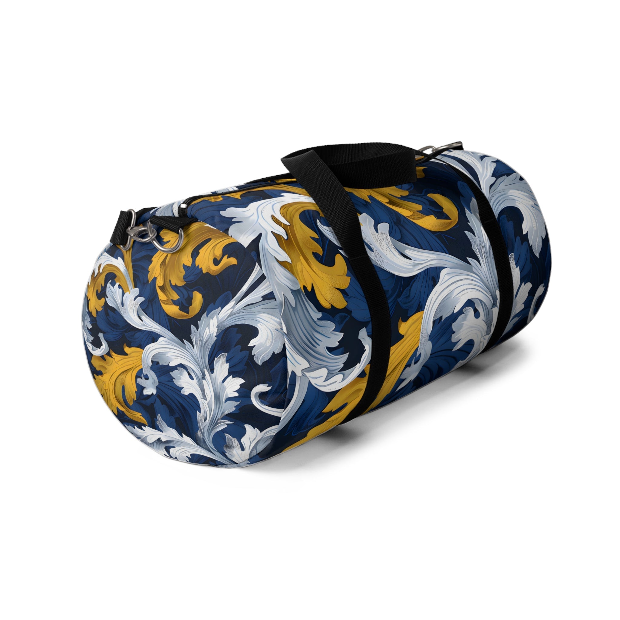 Blue Gold Petal Journey Duffel Bag - Duffel Pro