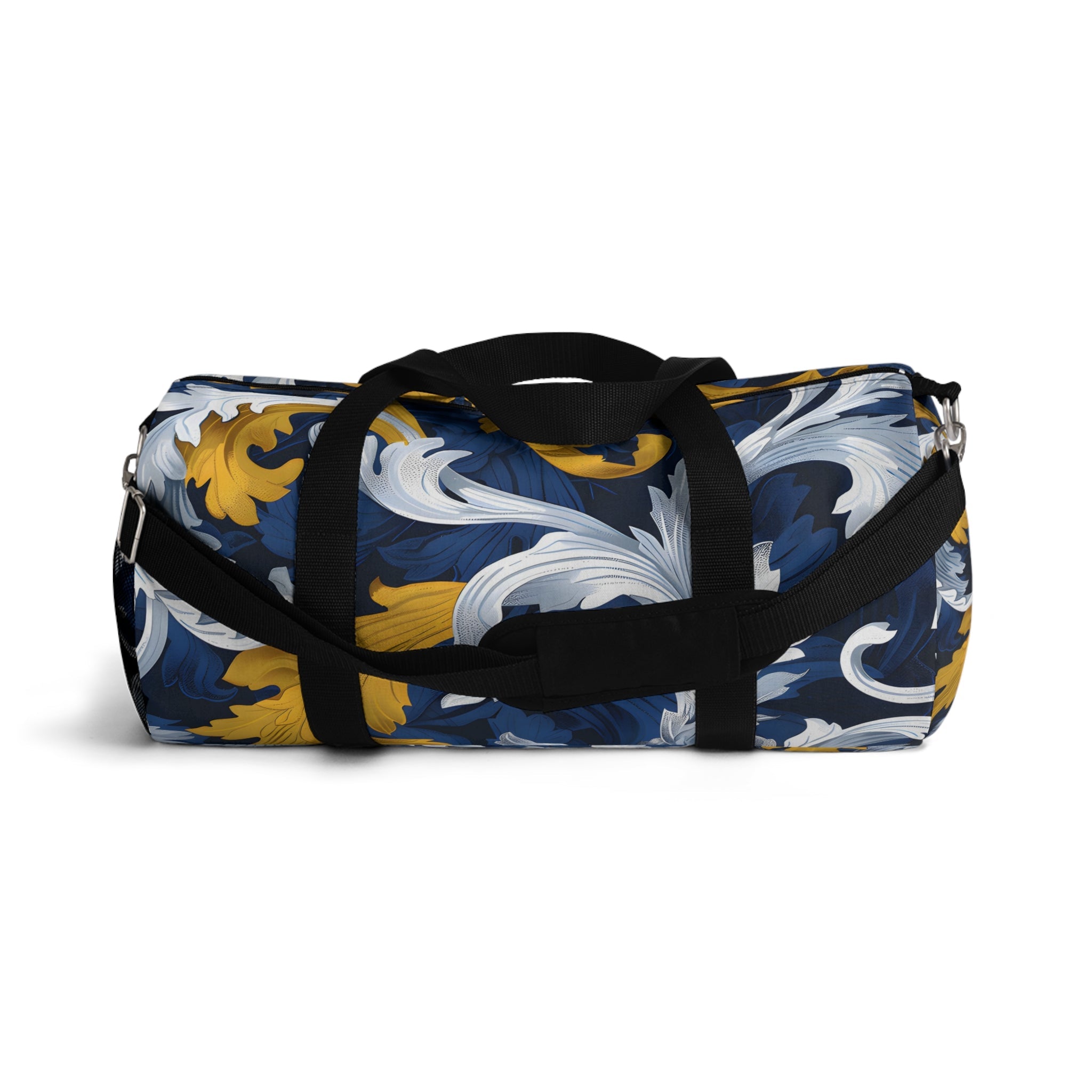 Blue Gold Petal Journey Duffel Bag - Duffel Pro