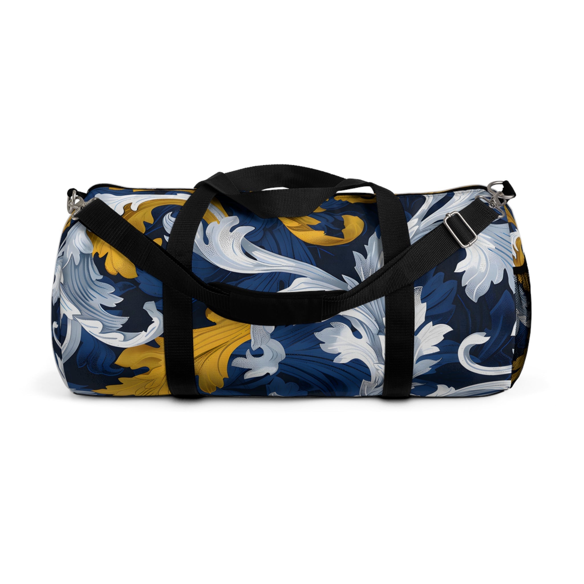 Blue Gold Petal Journey Duffel Bag - Duffel Pro