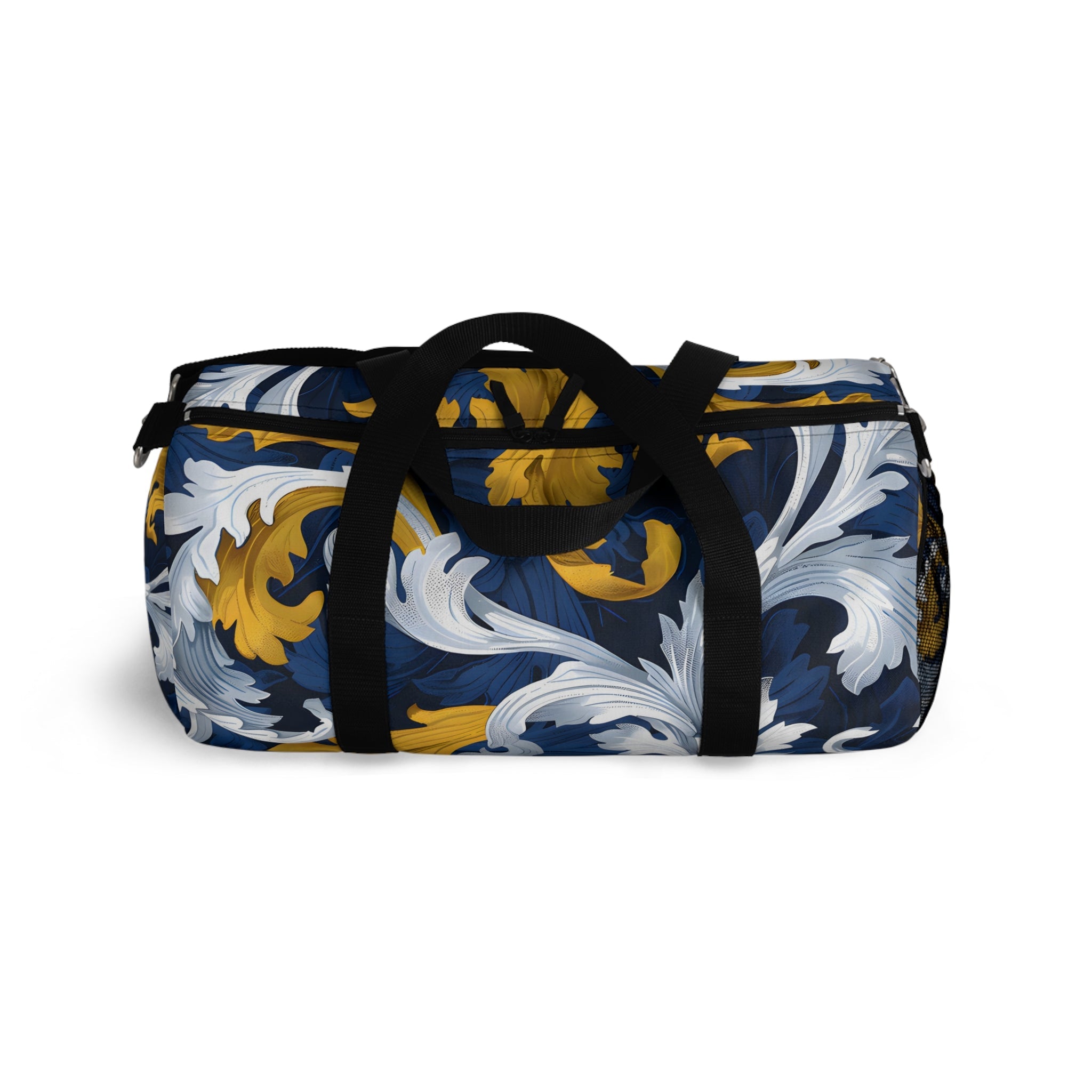 Blue Gold Petal Journey Duffel Bag - Duffel Pro