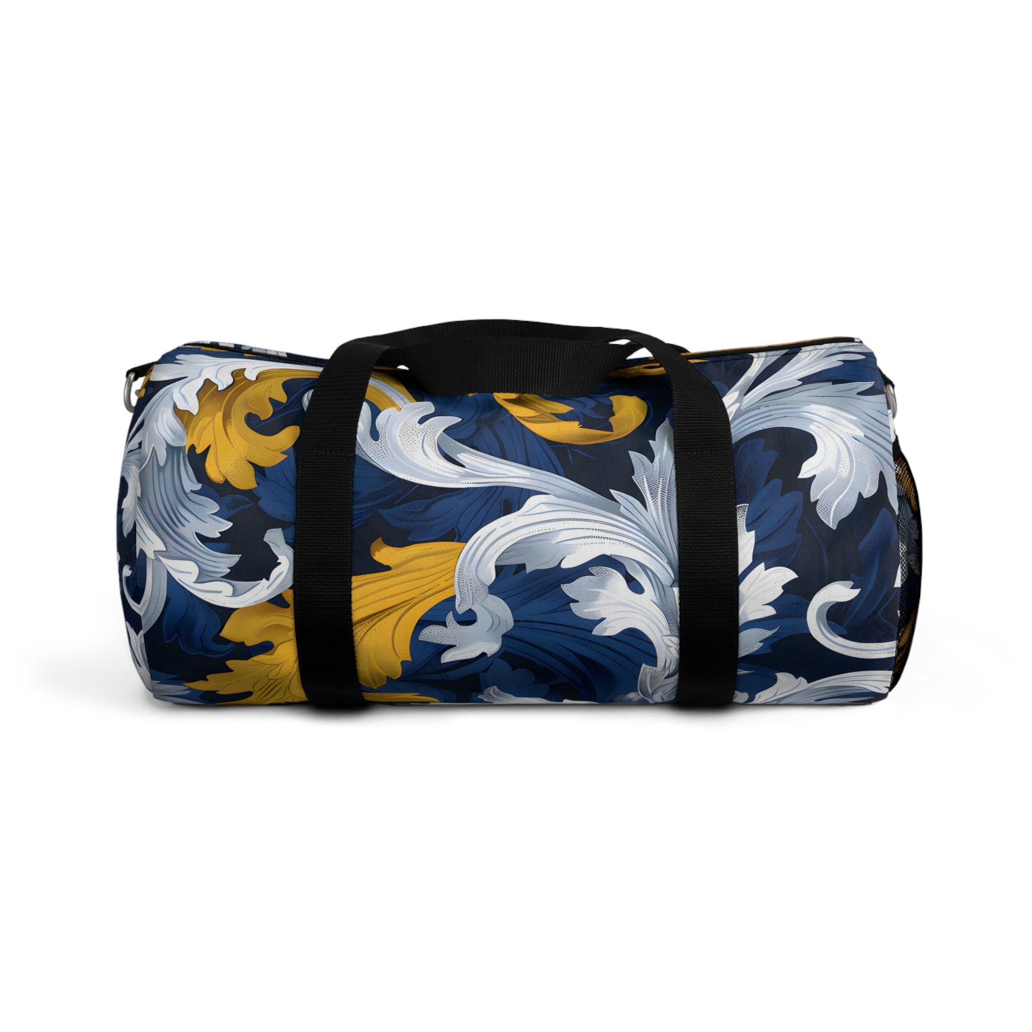 Blue Gold Petal Journey Duffel Bag - Duffel Pro