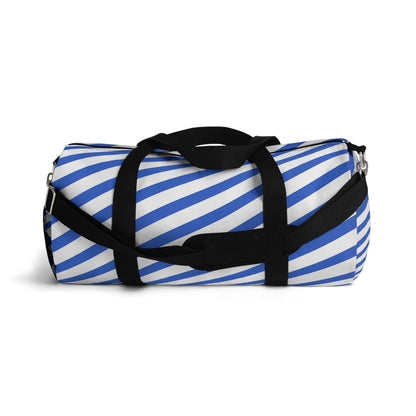 Blue Stripes Duffel Bag - Duffel Pro