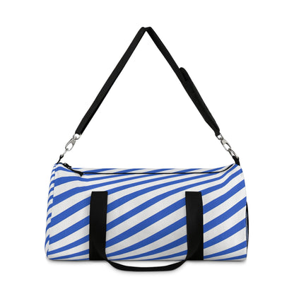 Blue Stripes Duffel Bag - Duffel Pro