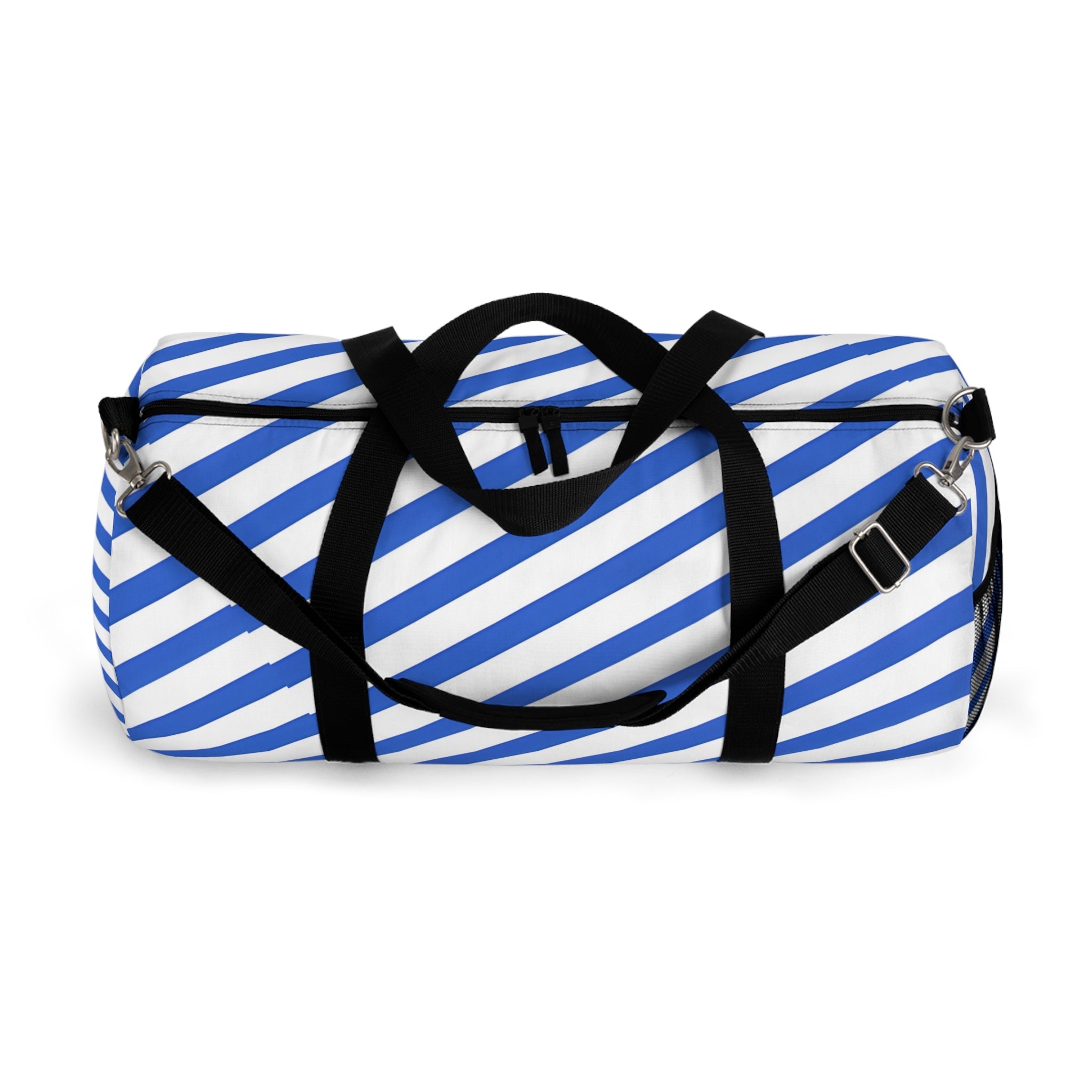 Blue Stripes Duffel Bag - Duffel Pro