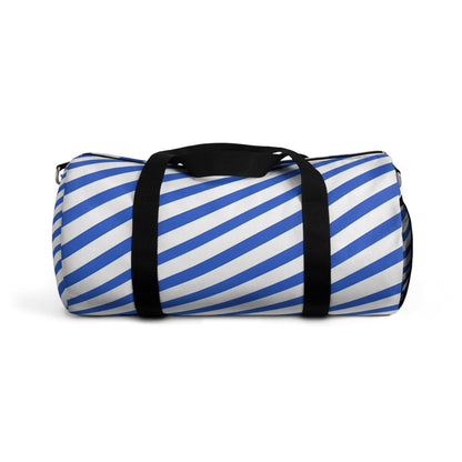 Blue Stripes Duffel Bag - Duffel Pro