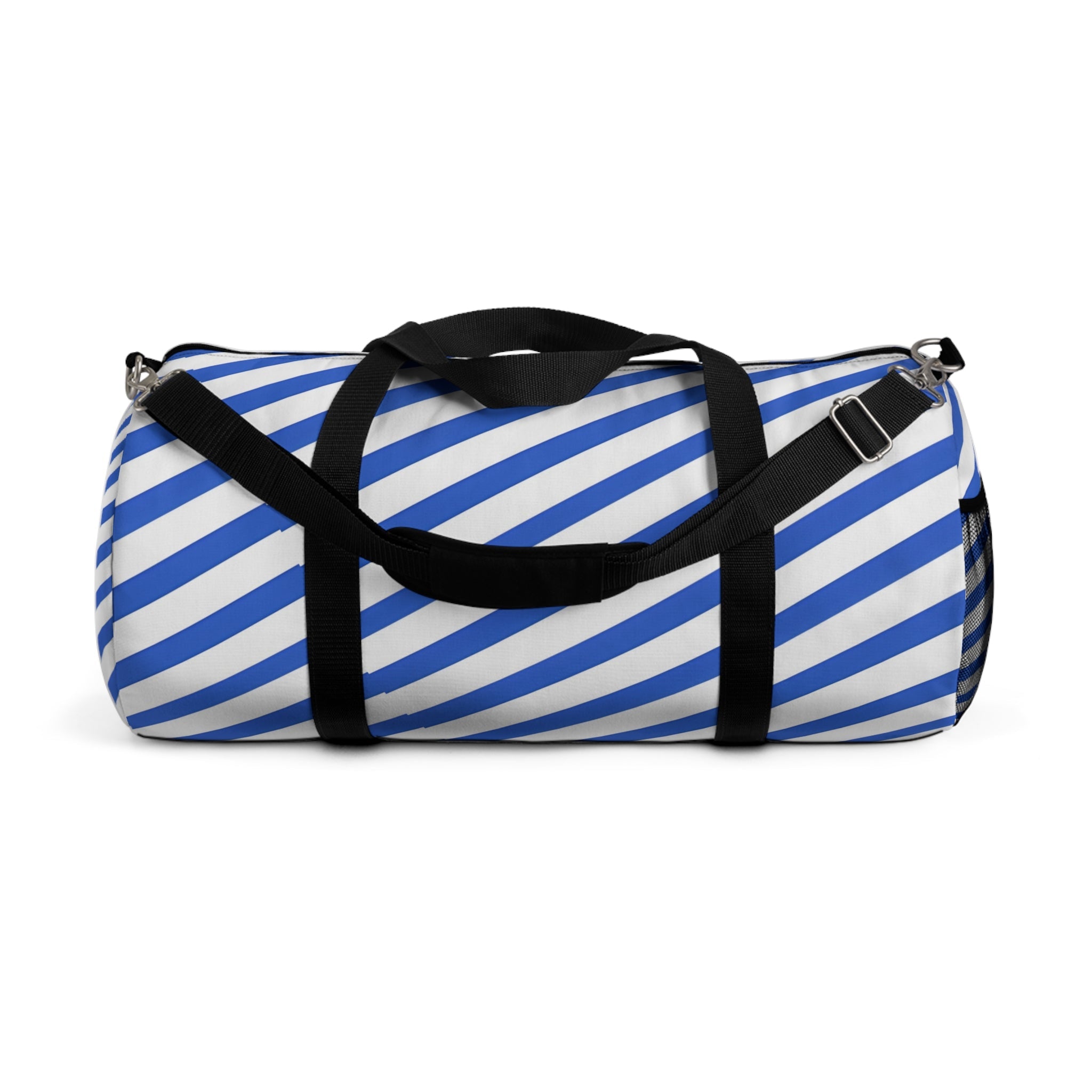 Blue Stripes Duffel Bag - Duffel Pro