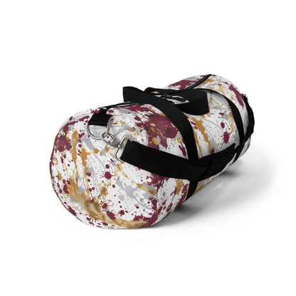 Maroon Splash Light Duffel Bag - Duffel Pro