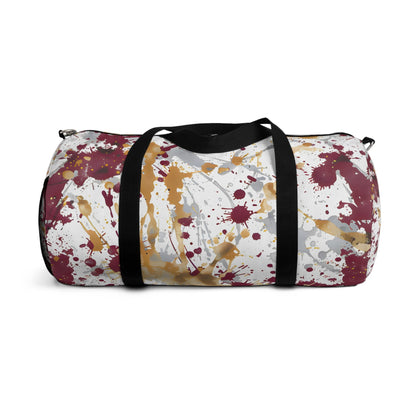 Maroon Splash Light Duffel Bag - Duffel Pro