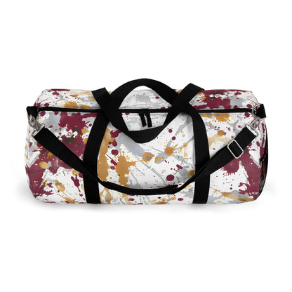 Maroon Splash Light Duffel Bag - Duffel Pro