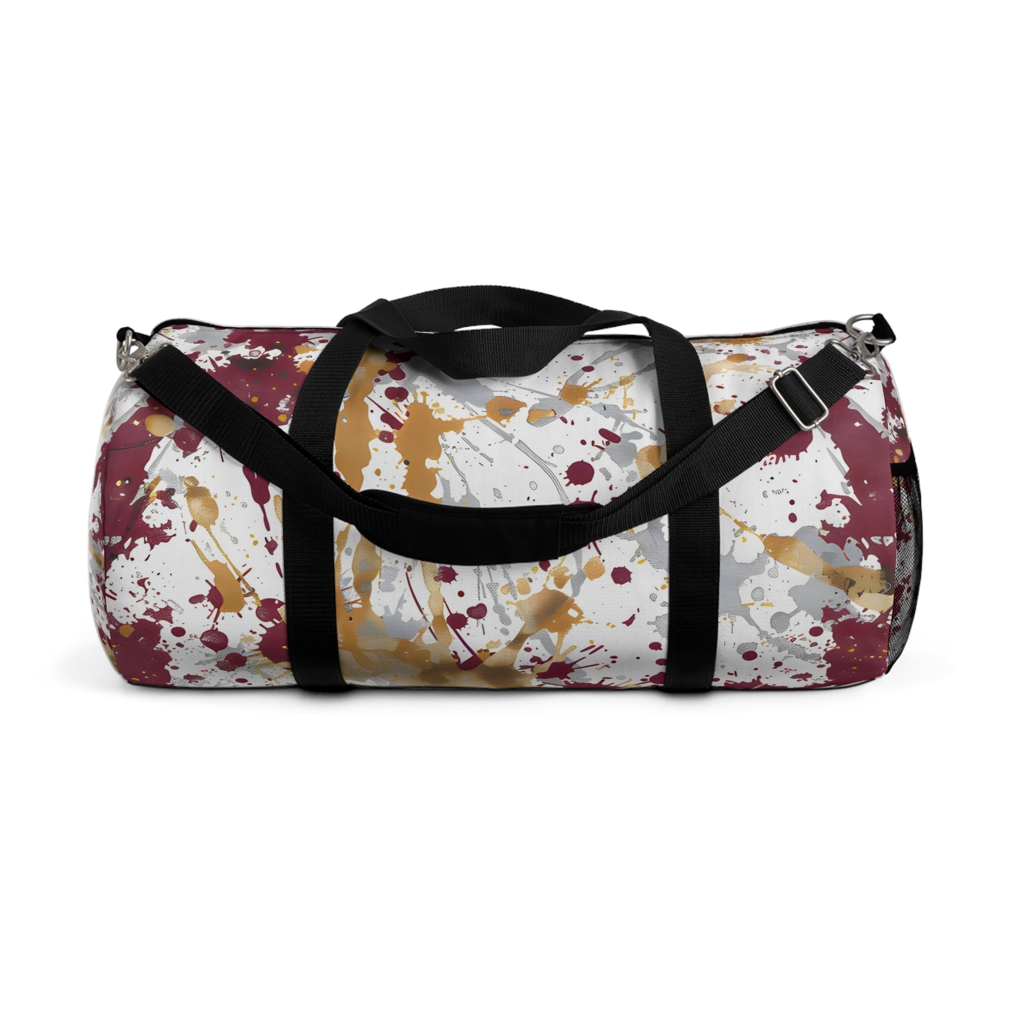 Maroon Splash Light Duffel Bag - Duffel Pro