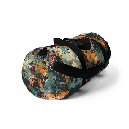 Orange Camo Travel Duffel Bag - Duffel Pro