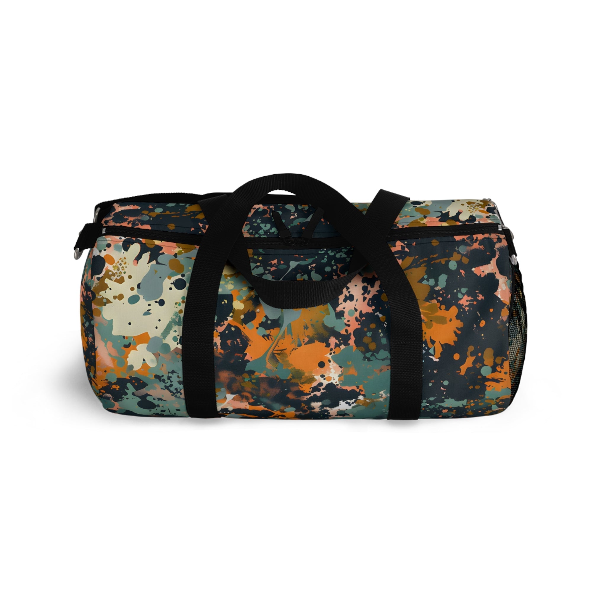 Orange Camo Travel Duffel Bag - Duffel Pro