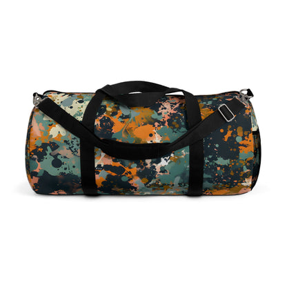 Orange Camo Travel Duffel Bag - Duffel Pro