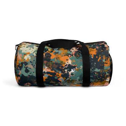 Orange Camo Travel Duffel Bag - Duffel Pro