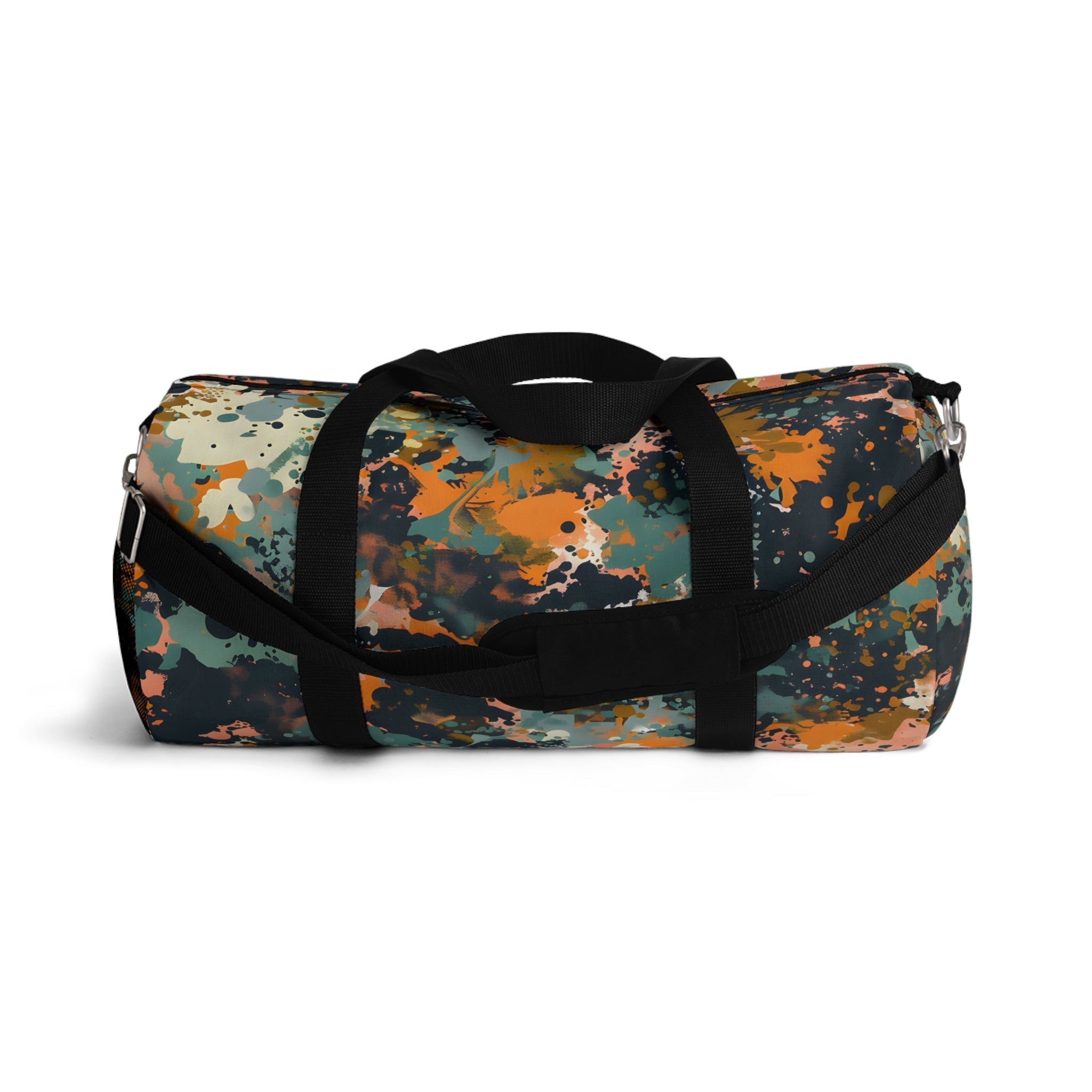 Orange Camo Travel Duffel Bag - Duffel Pro