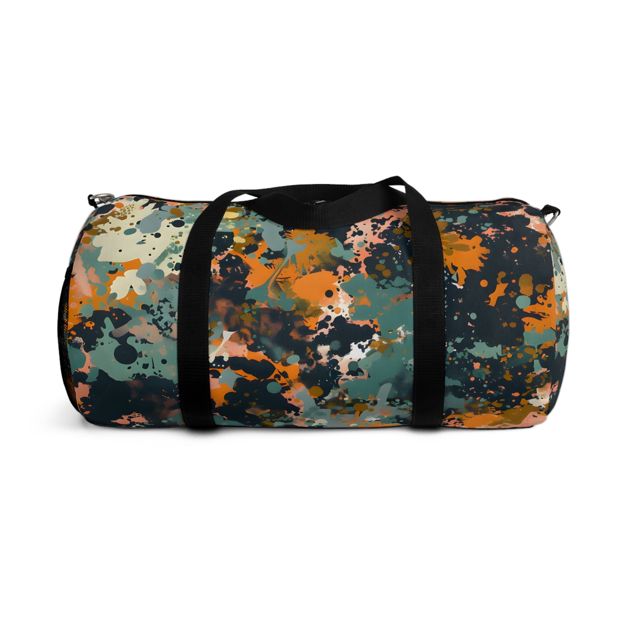 Orange Camo Travel Duffel Bag - Duffel Pro