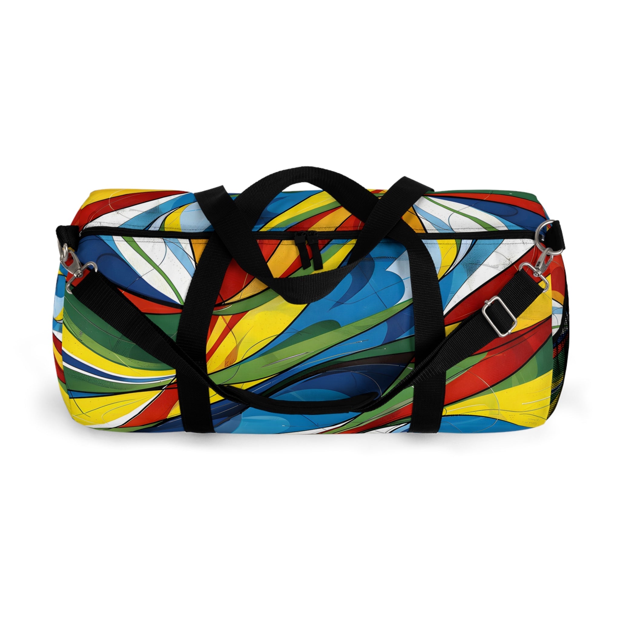 Yellow Dash Duffel Bag - Duffel Pro