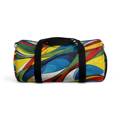 Yellow Dash Duffel Bag - Duffel Pro