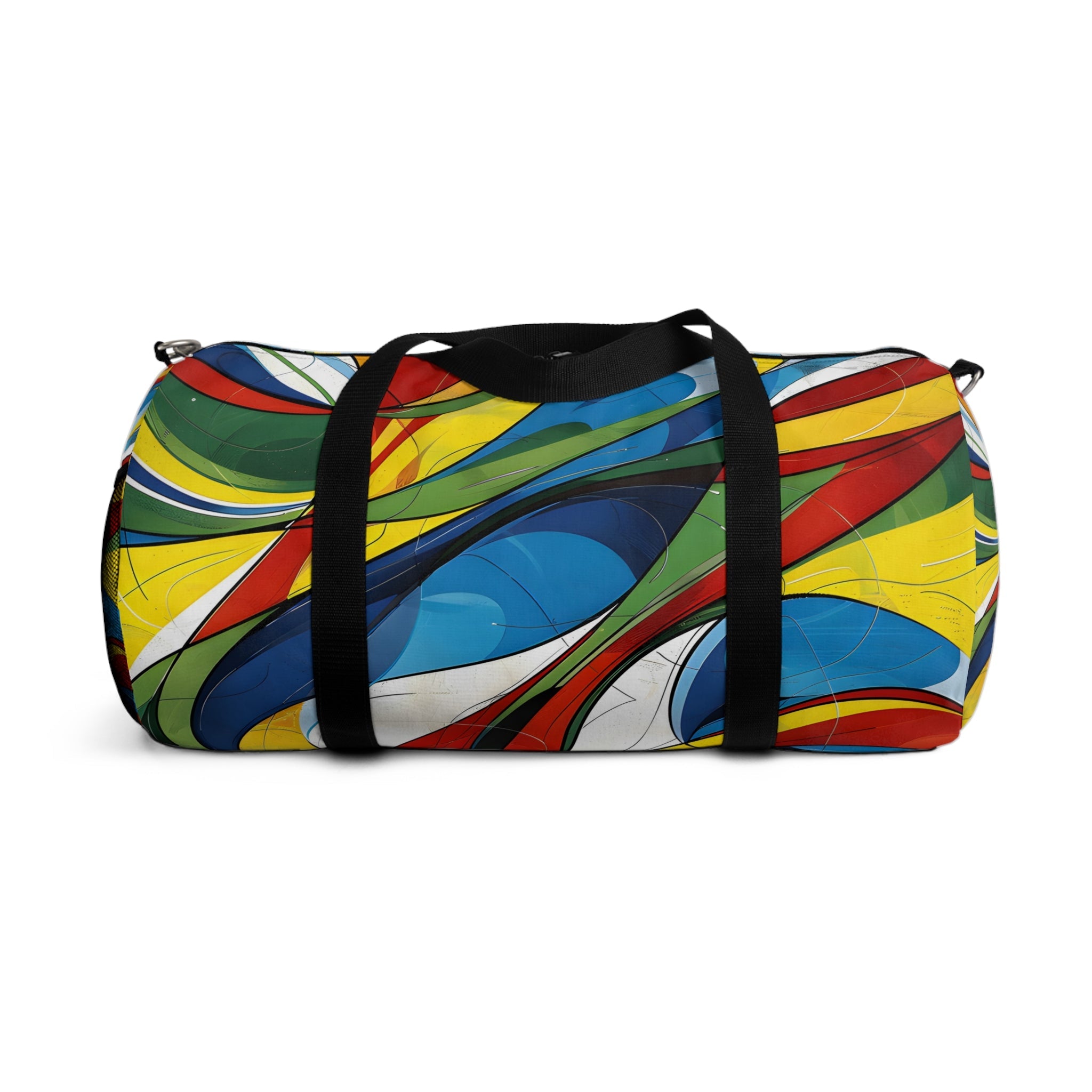 Yellow Dash Duffel Bag - Duffel Pro